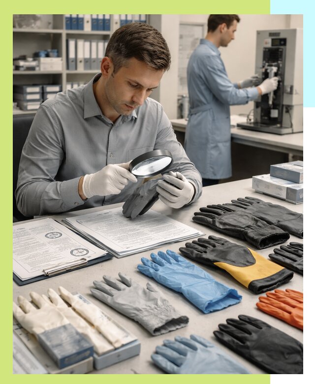 Сертификация перчаток и средств защиты продукции в Нягани