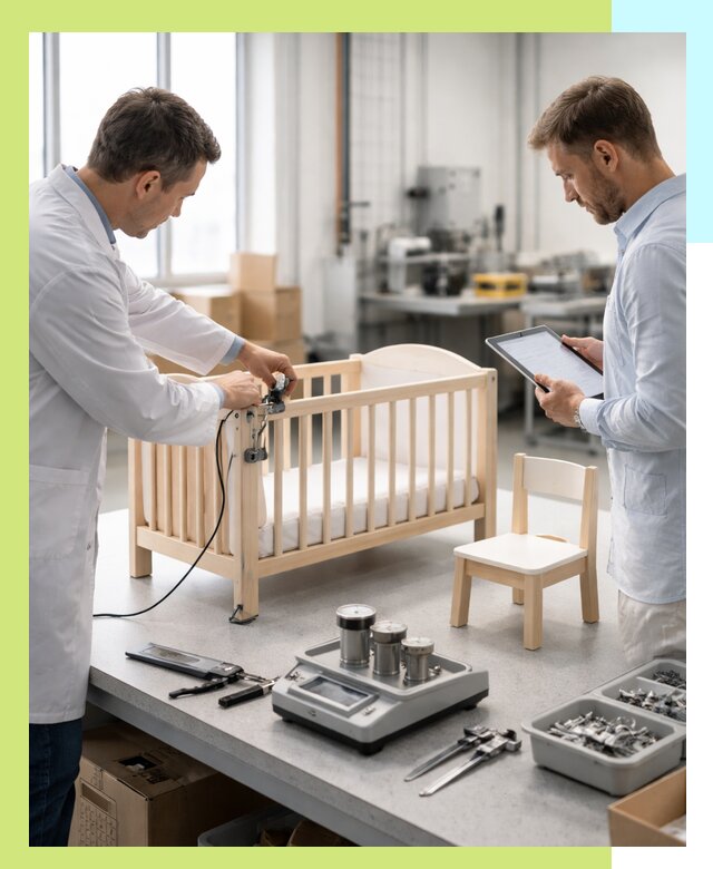 Сертификация детской мебели и проверка безопасности в Нягани