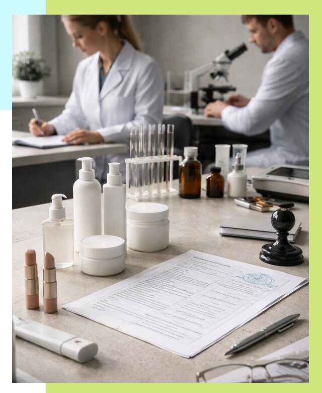 Сертификация косметики в Нягани от 20372 р. - Алешин-Нга