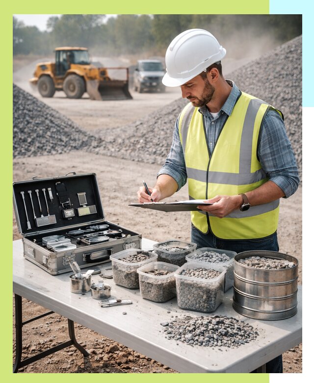 Сертификация щебня в Нягани по ГОСТу и техническим требованиям