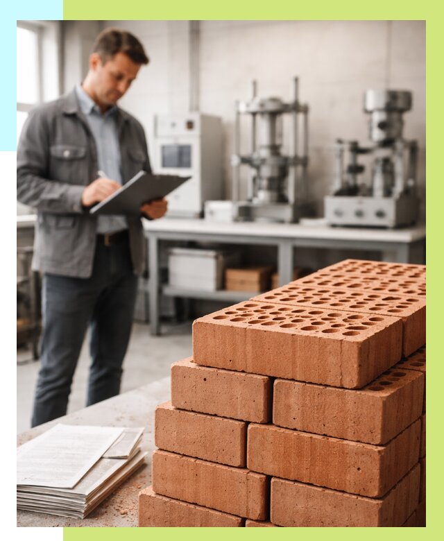 Сертификация кирпича в Нягани от 15279 р. | Алешин-Нга под ключ