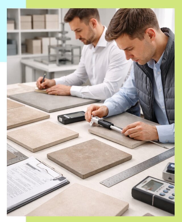 Сертификация плитки в Нягани от 25465 р. | Алешин-Нга гарантия