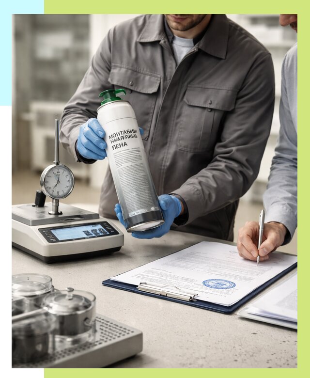 Сертификация монтажной пены в Нягани от 15279 р. | Алешин-Нга