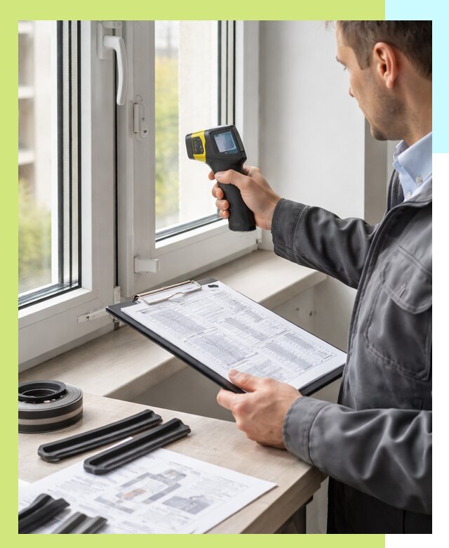 Сертификация окон в Нягани: испытания, сертификаты, декларации