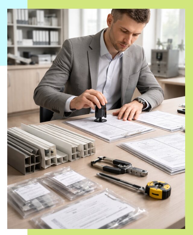 Сертификация ПВХ продукции в Нягани от 8658 р., Алешин-Нга