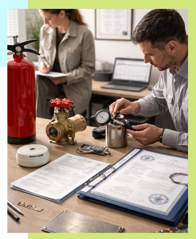 Сертификация пожарного оборудования в Нягани от 15279 р.|Алешин-Нга