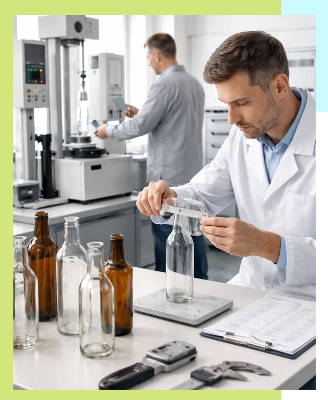 Сертификация стеклянных бутылок и сопутствующей упаковки в Нягани