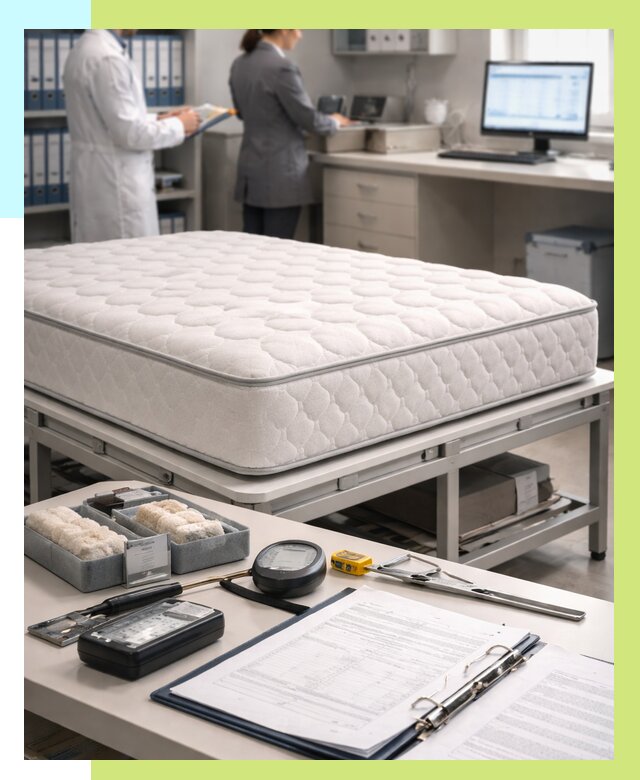 Сертификация матрасов в Нягани от 8658 р. | Алешин-Нга