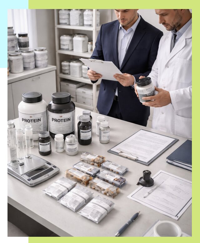 Сертификация спортивного питания в Нягани от 15279 р., Алешин-Нга