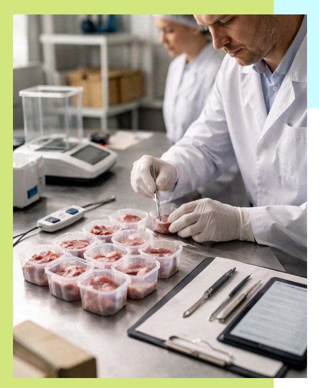 Комплексная сертификация мяса и мясной продукции в Нягани