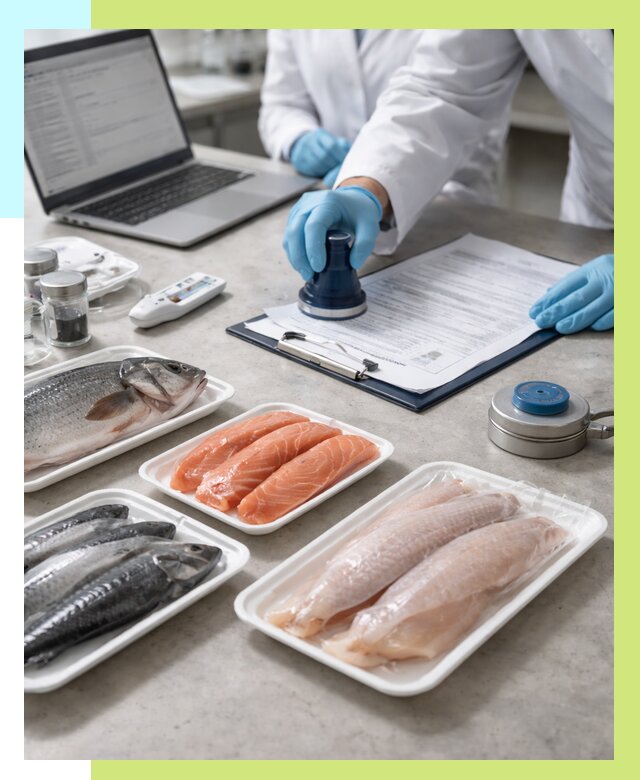Сертификация рыбы и сертификат в Нягани от 15279 р. | Алешин-Нга