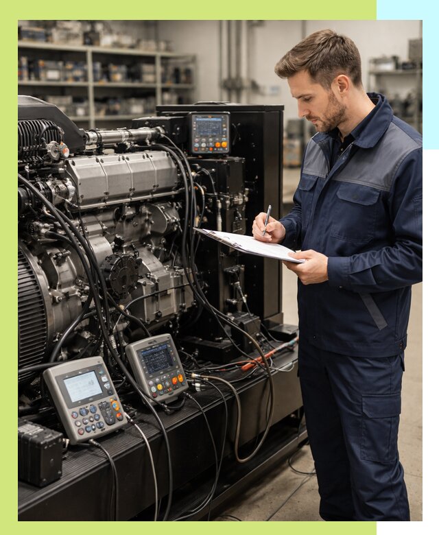 Сертификация дизельных генераторов и их оборудования в Нягани