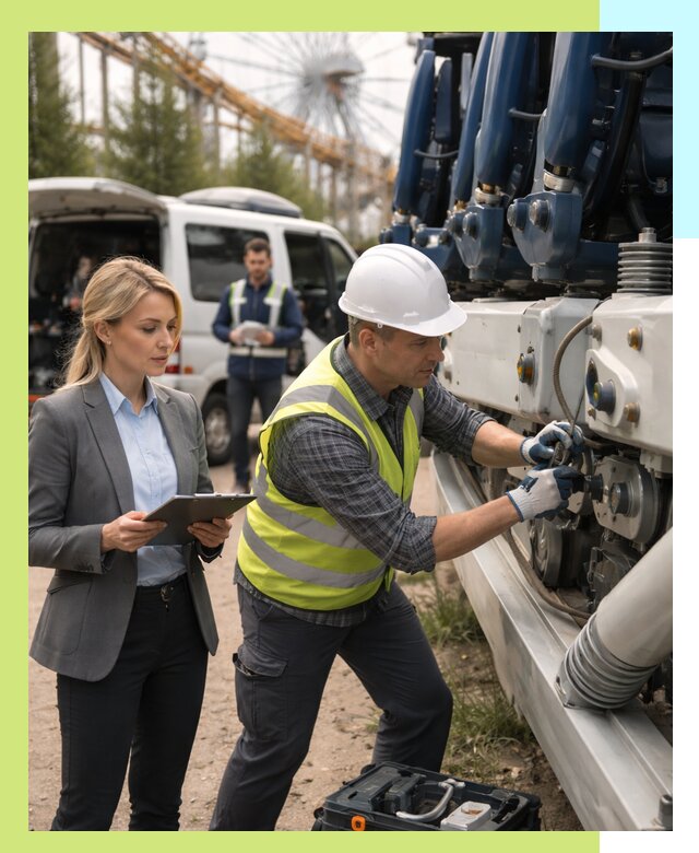 Сертификация аттракционов и проверка безопасности в Нягани