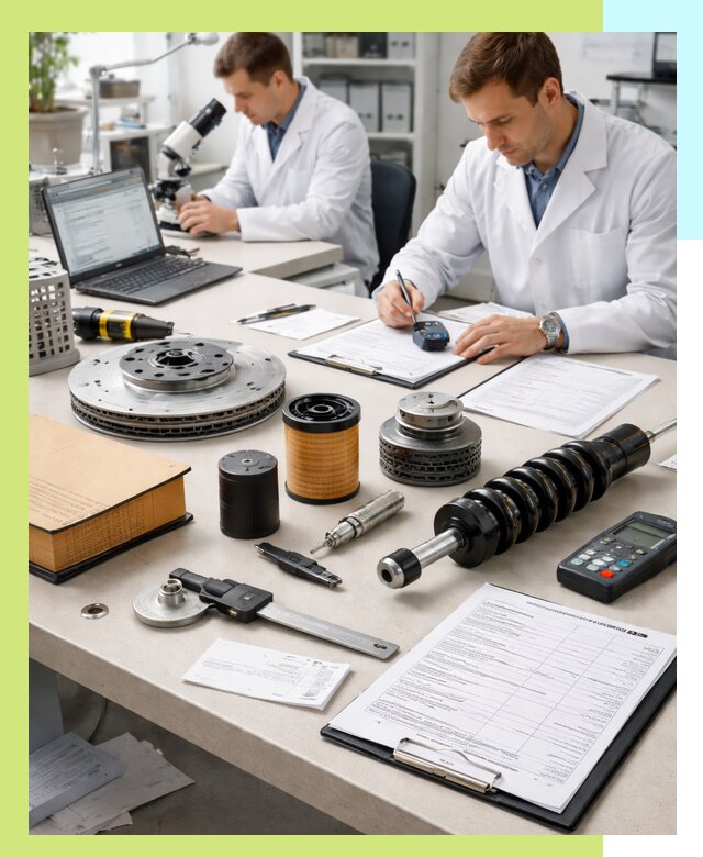 Сертификация автозапчастей и комплектующих в Нягани по ГОСТ