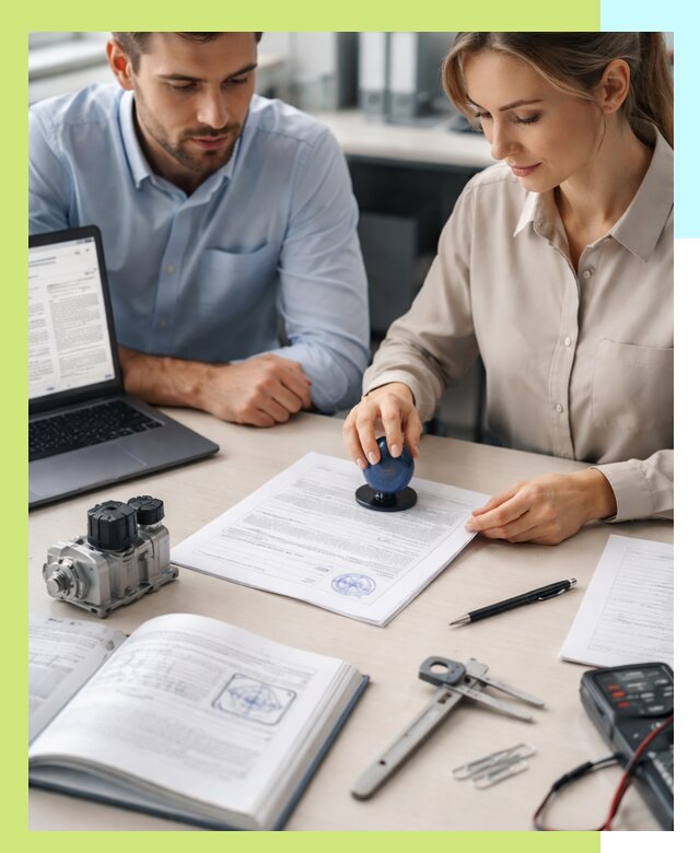 Выдача паспорта изделия и техническая экспертиза продукции в Нягани