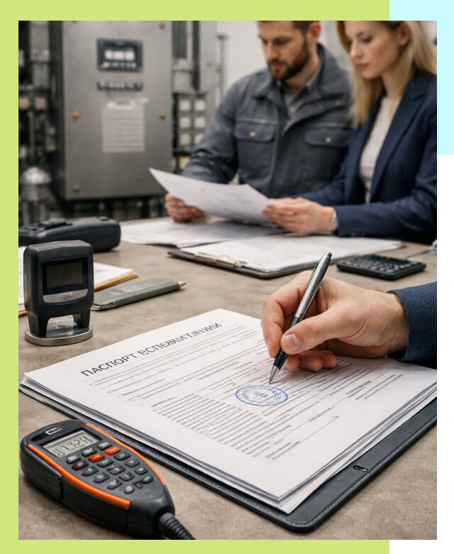 Оформление паспорта эксплуатации оборудования в Нягани