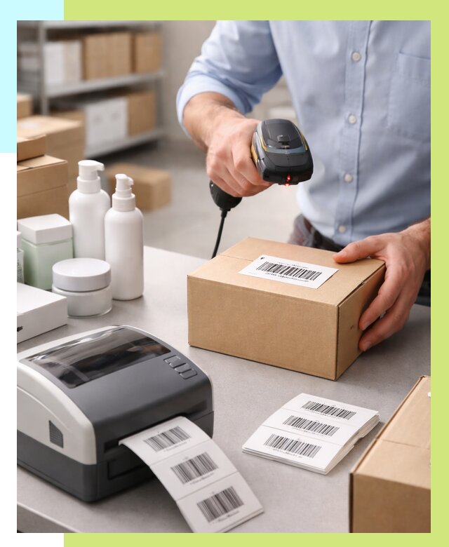 Штрихкодирование продукции в Нягани от 4584 р. | Алешин-Нга