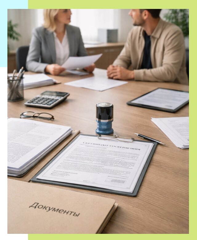 Сертификат соответствия на продукцию в Нягани от 15279 р.|Алешин-Нга