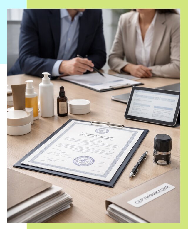 Сертификат на товар в Нягани от 7640 р. быстро | Алешин-Нга