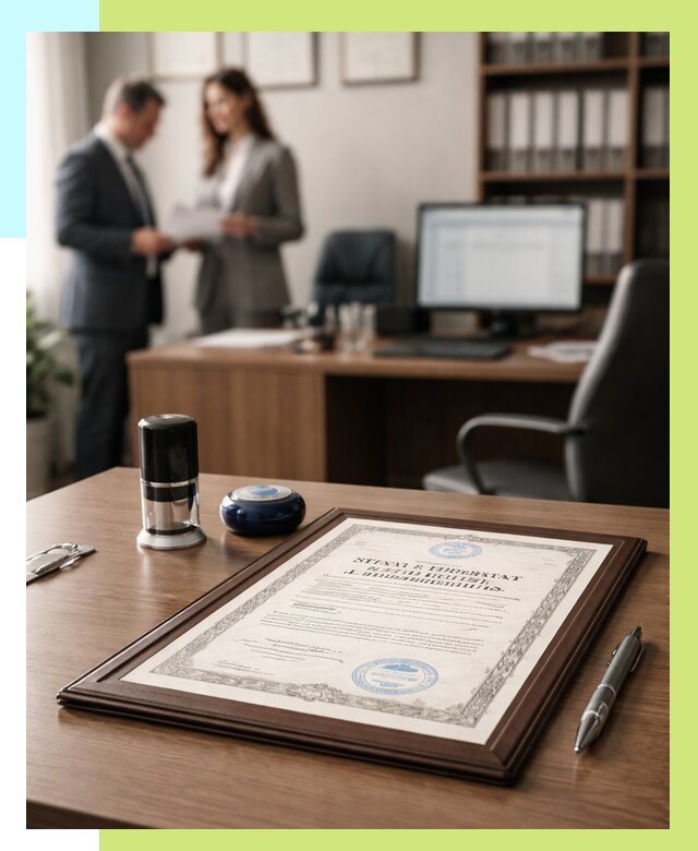 Свидетельство о регистрации продукции в Нягани от 9167 р.|Алешин-Нга