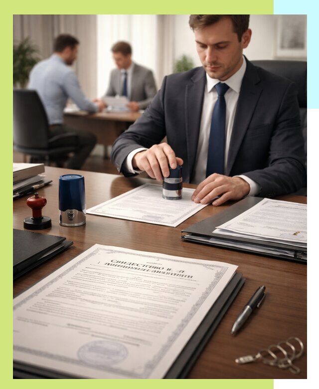 Оформление свидетельства о государственной регистрации в Нягани