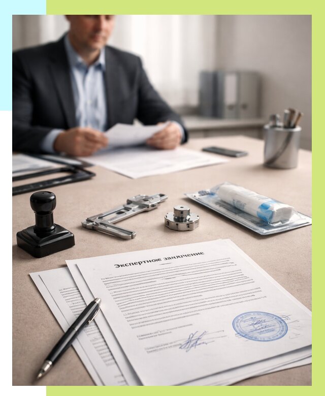 Экспертное заключение на продукцию в Нягани от 8658 р. | Алешин-Нга