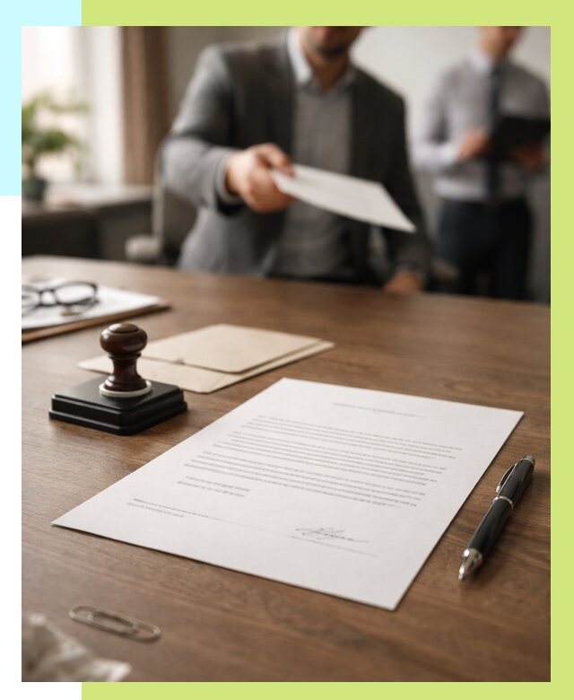 Отказное письмо по сертификации в Нягани от 3565 р. | Алешин-Нга