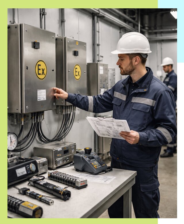 Сертификат взрывозащиты промышленного оборудования в Нягани