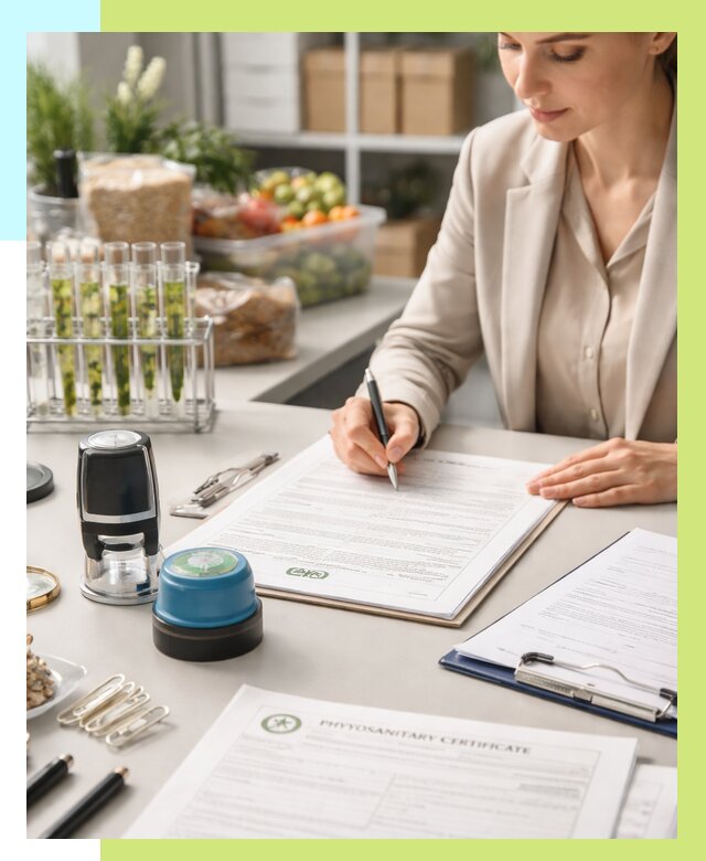 Фитосанитарный сертификат оформить в Нягани от 4584 р. | Алешин-Нга