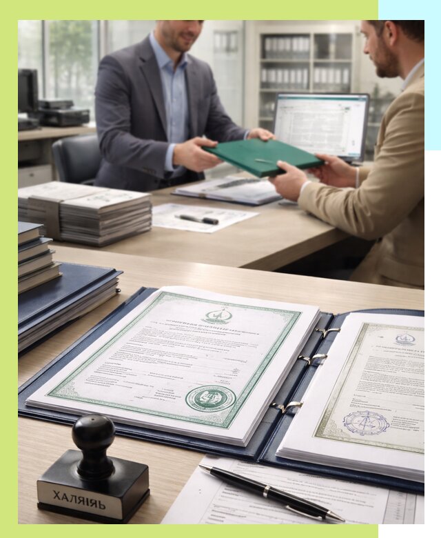 Выдача Халяль сертификата для продукции и услуг в Нягани