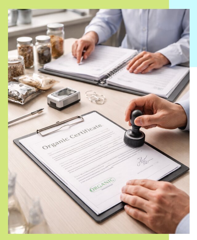 Получение органик сертификата для продукции в Нягани