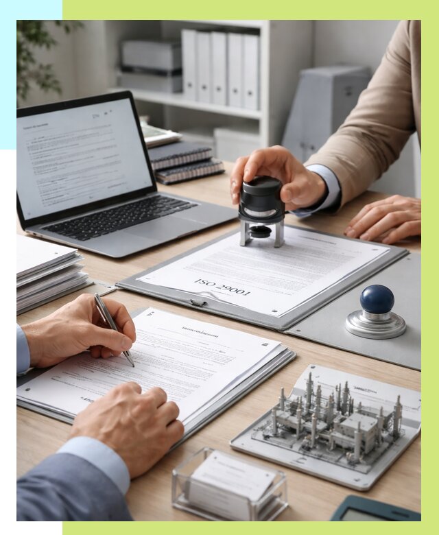 Сертификат ISO 29001 в Нягани под ключ от 76395 р. | Алешин-Нга