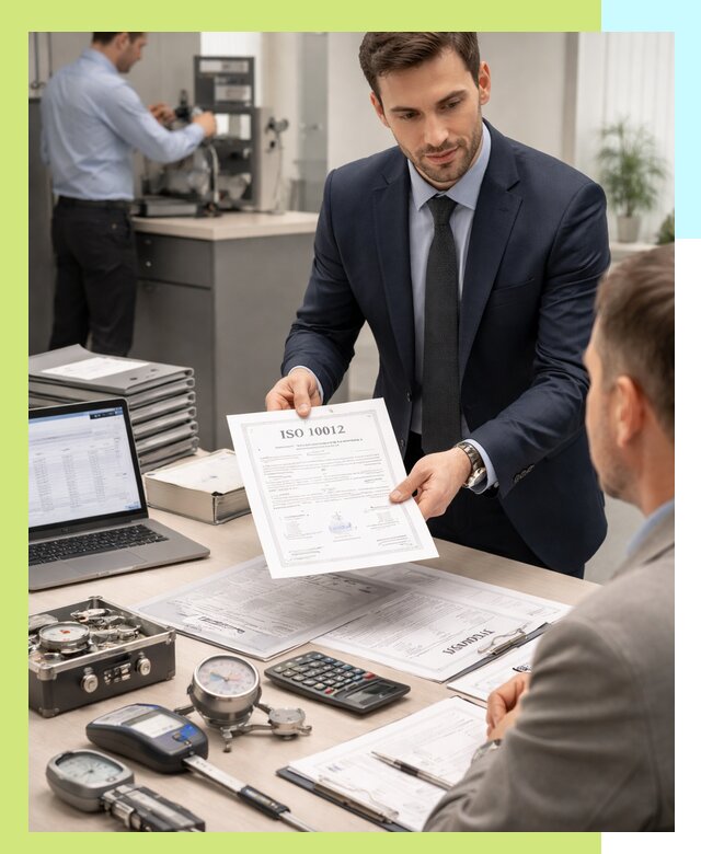 Выдача сертификата ISO 10012 по требованиям метрологии в Нягани