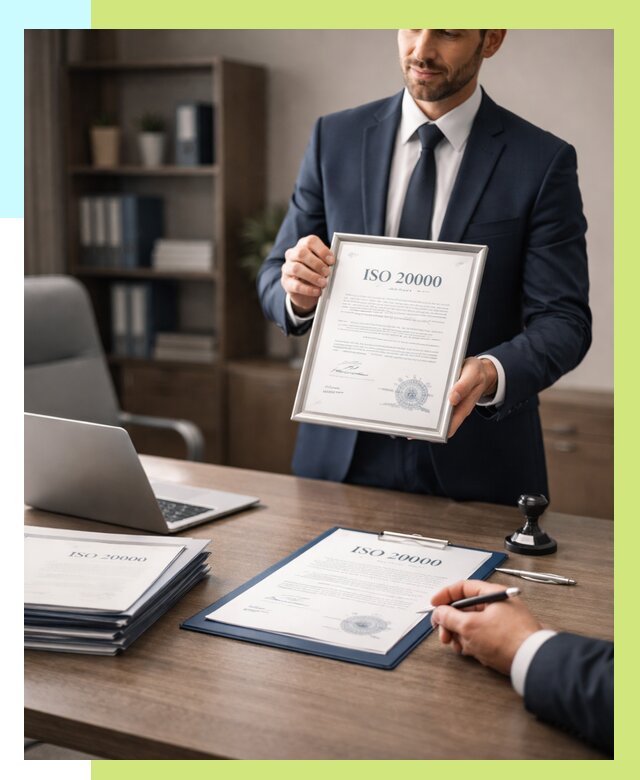 Сертификат ISO 20000 в Нягани под ключ от 122232 р., Алешин-Нга